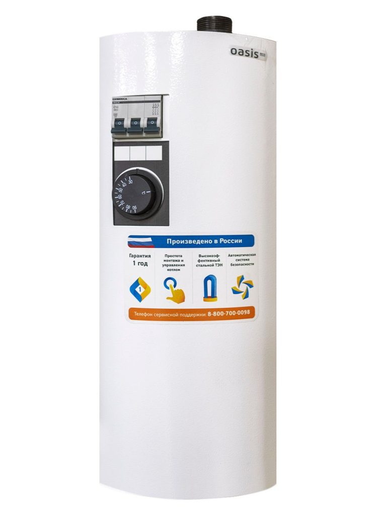 Электрические котлы: простота в управлении