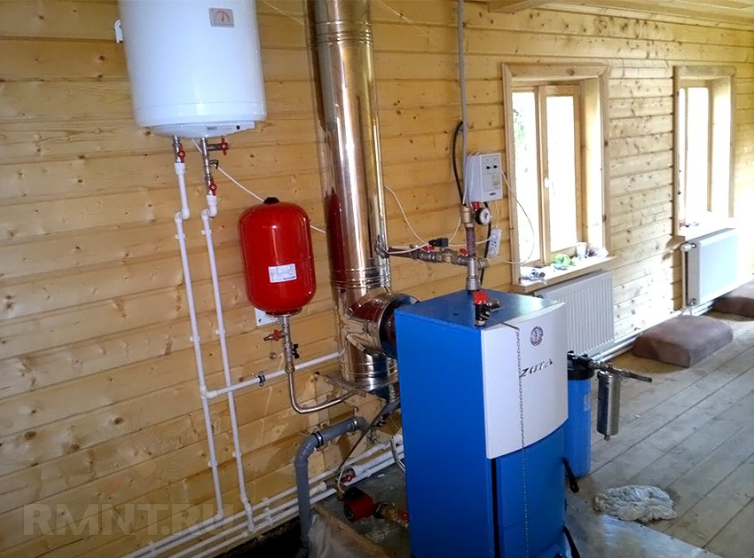 Фото 4 — Твердотопливные котлы: особенности установки